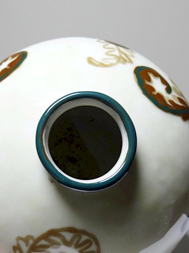Petit vase boule porcelaine Tharaud Limoges circa 1920-1940