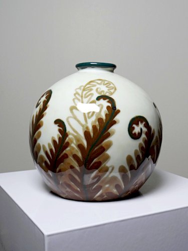 Petit vase boule porcelaine Tharaud Limoges circa 1920-1940