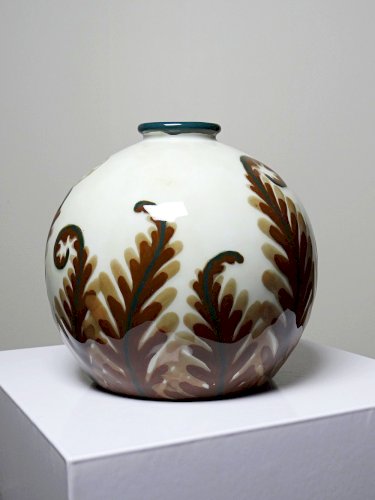 Petit vase boule porcelaine Tharaud Limoges circa 1920-1940