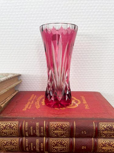 Petit vase en cristal de Bohême (République Tchèque)