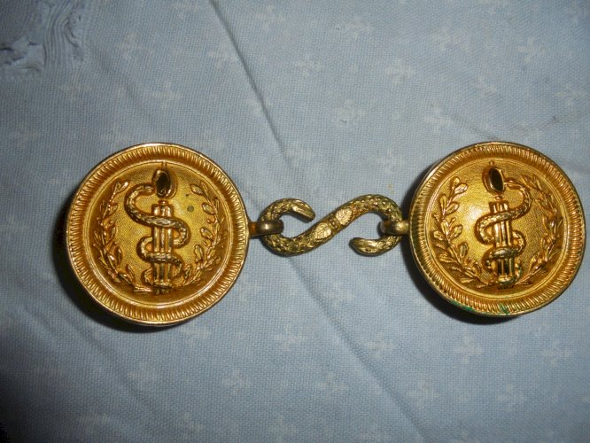 boucle de ceinturon d officier medecin 