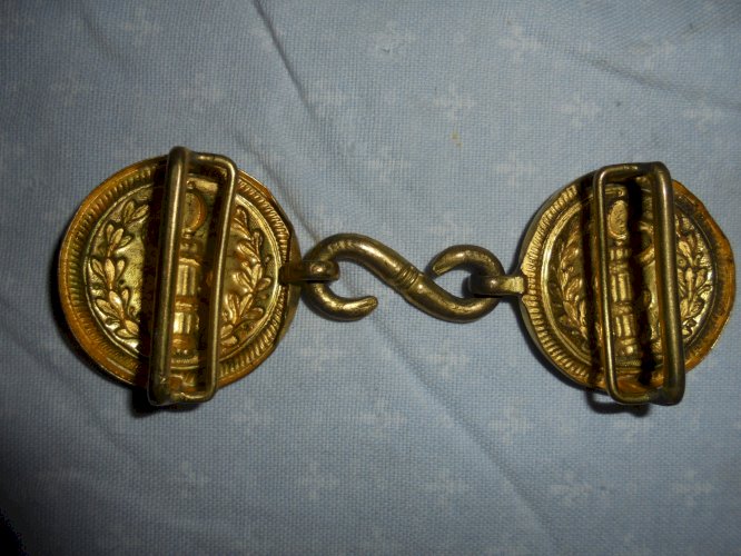 boucle de ceinturon d officier medecin 