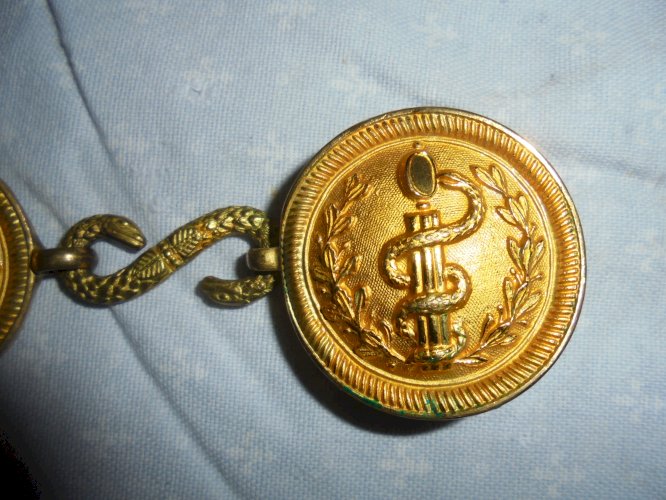 boucle de ceinturon d officier medecin 