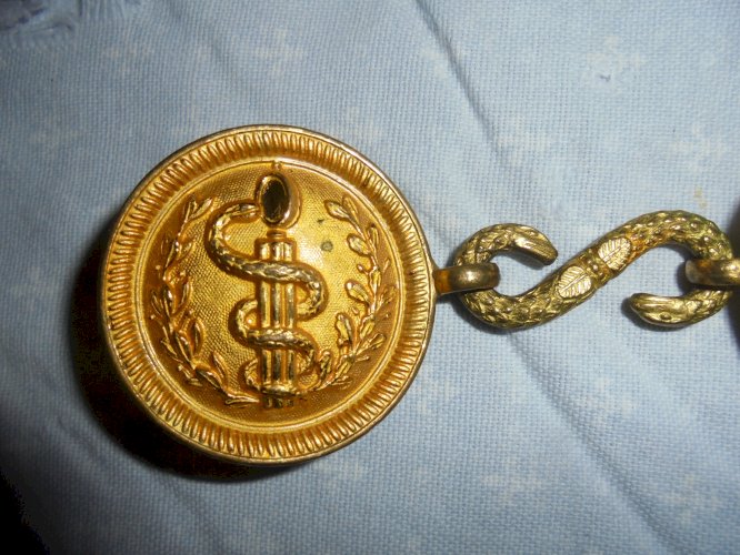 boucle de ceinturon d officier medecin 