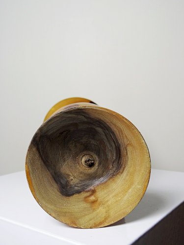 Petit vase vintage bois d'olivier tourné main