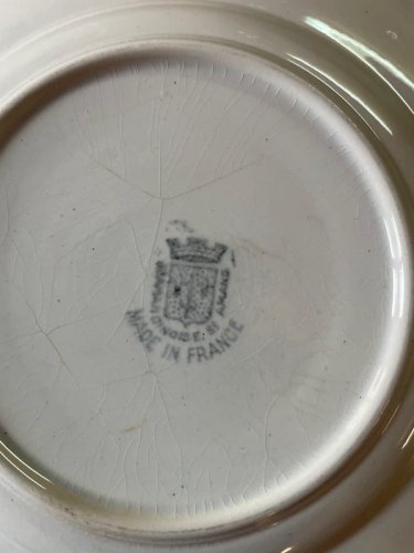 Petite assiette 1920 St Amandinoise