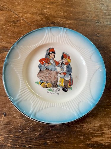 Petite assiette 1920 St Amandinoise