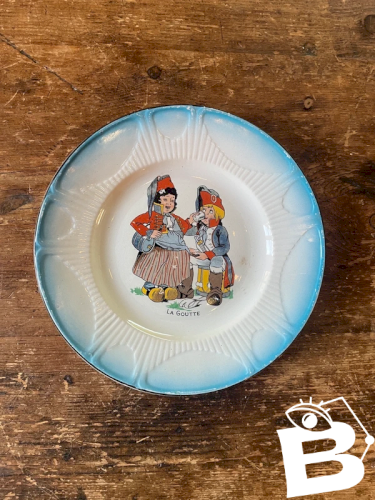 Petite assiette 1920 St Amandinoise
