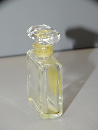 -PETITE BOITE AVEC FLACON MINIATURE PARFUM CHANEL N° 5 VIDE COLLECTION VITRINE D