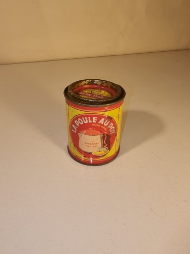 Petite boite La poule au pot ronde