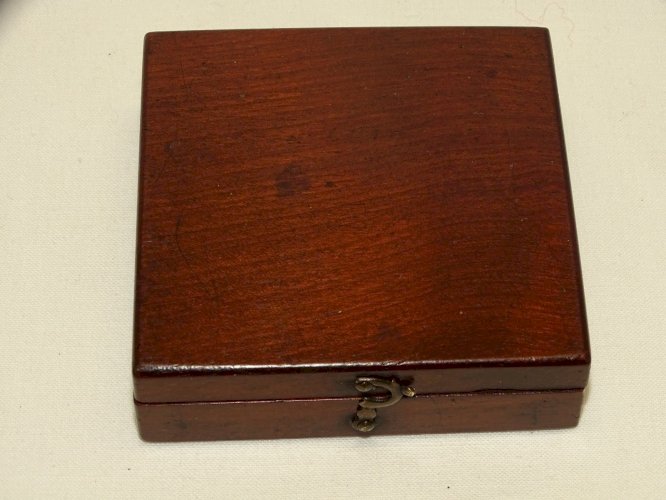 -PETITE BOUSSOLE de POCHE de MARINE BOIS OBJET DE VITRINE COLLECTION   D
