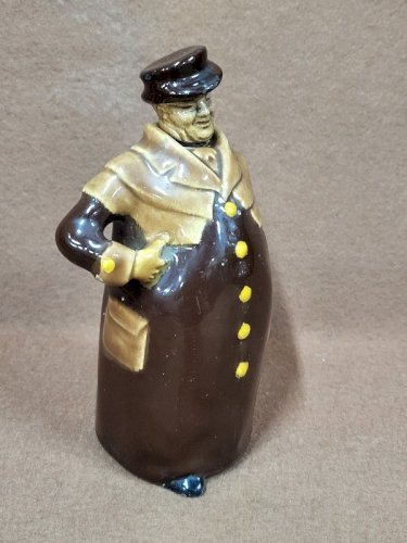 PETITE BOUTEILLE FLACON OU FIOLE A WHISKY ROYAL DOULTON