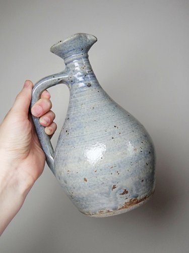 Petite carafe, pichet en grès Migeon La Borne Cher vintage tourné main