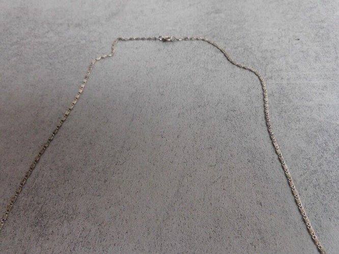 PETITE CHAINE EN ARGENT DE 54 CM DE LONG ET 3.7 GRAMMES