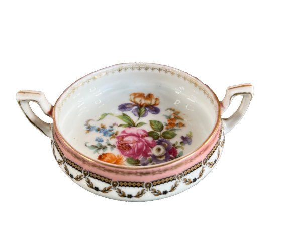Petite coupe en porcelaine Rovescalli & Cie – Italie fin XIXe