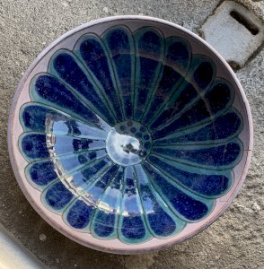 Petite coupe sur talon en céramique frères Cloutier signé