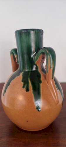 Petite cruche signée LA NAVI céramique émaillée