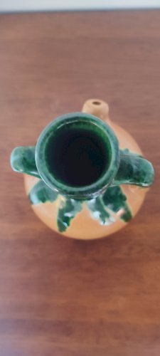 Petite cruche signée LA NAVI céramique émaillée