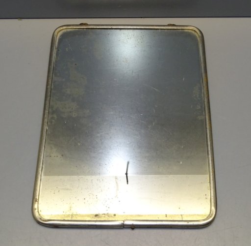 -PETITE GLACE DE BARBIER VINTAGE A suspendre MIROIR DECO COLLECTION  XXe   D