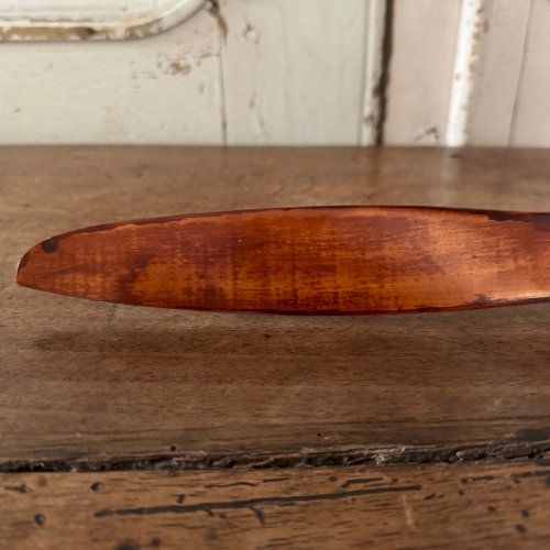 Petite hélice d'avion des années 30 maquette Smart 18-6 en bois et métal M3631