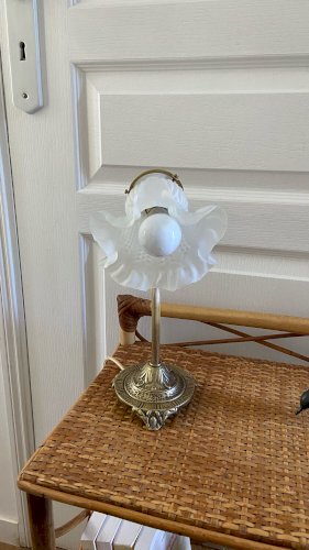 Petite lampe col de cygne ancienne