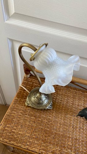 Petite lampe col de cygne ancienne