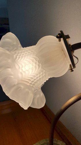 Petite lampe col de cygne ancienne