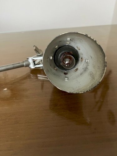 PETITE LAMPE INDUSTRIELLE ALLEMANDE DE LA MARQUE PFAFF ANNEES 70