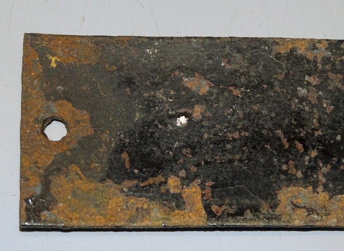 -PETITE PLAQUE EMAILLEE EMAIL O.PROUST ANGOULEME NOMINATIVE FOURCADE déco    D