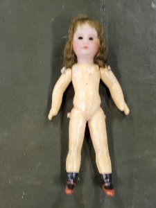 LITTLE ANTIQUE DOLL TO RESTORE 21 SFBJ PARIS 13/10 No. 8