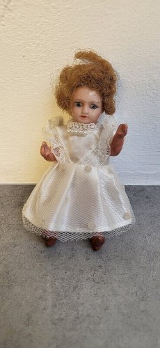 PETITE POUPEE UNIS FRANCE DE 12,5 CM DE HAUT