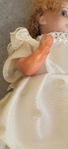 PETITE POUPEE UNIS FRANCE DE 12,5 CM DE HAUT