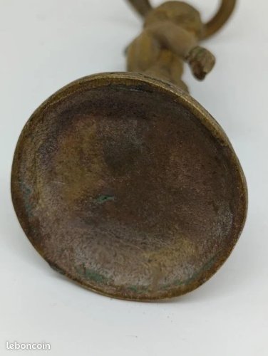 Petite sculpture en bronze de Silene en etat correct
