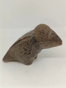 petite sculpture en forme doiseau sud americain? en bon etat