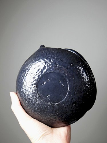 Petite théière en fonte noir Japonaise vintage 400ml