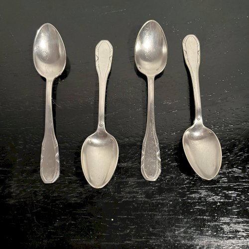 Petites cuillères en argent