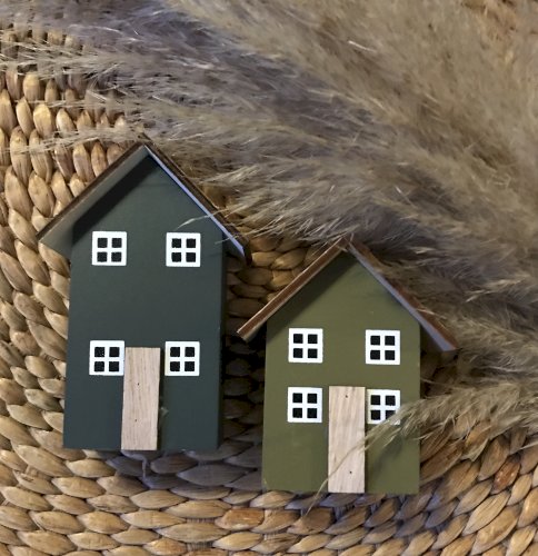 Petites maisons décoratives en bois