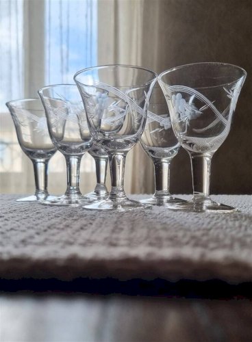 Petits verres à pied