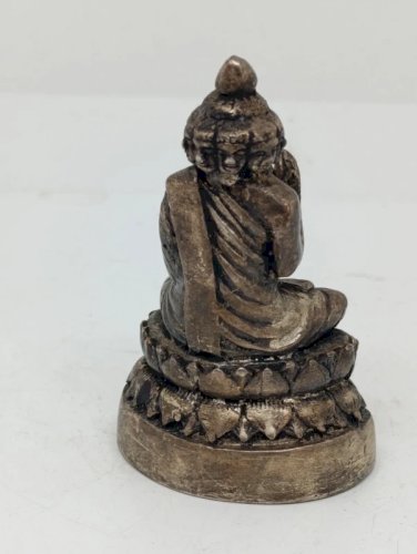 peu courant petite sculpture en bronze ou laiton Thaïlande buddha a plusieurs tetes en bon etat