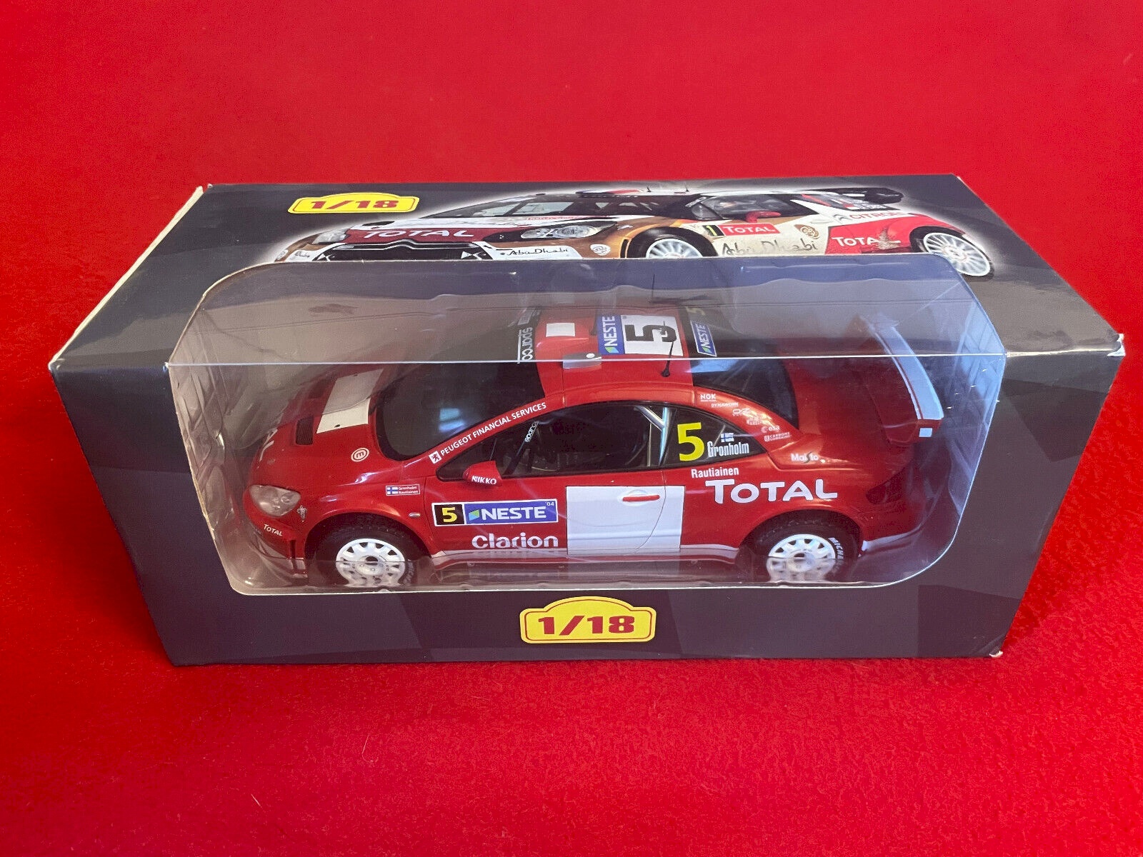 Miniature Peugeot 307 WRC – Échelle 1/18 – Modèle De Rallye – Occasion