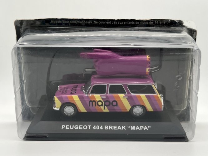 Peugeot 404 Break Mapa 1/43