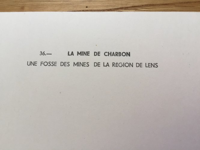 Photo aérienne Lapie année 1950 -Mine de charbon (région de Lens, Pas-De-Calais)