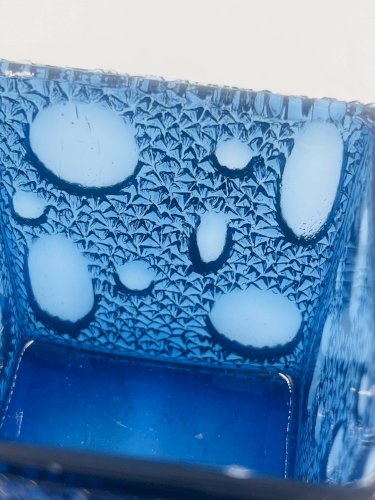 Photophore cubique en verre