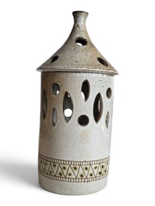 Ceramic candle holder "La Fagoterie"