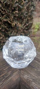 Photophore "Snowball" Kosta Boda design Ann Wolff 1973  