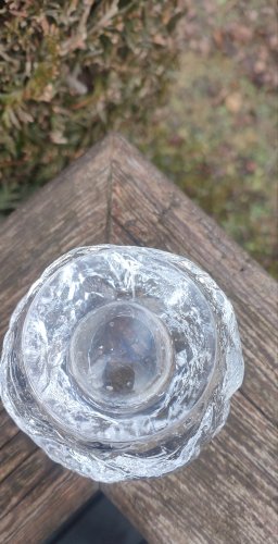 Photophore "Snowball" Kosta Boda design Ann Wolff 1973  