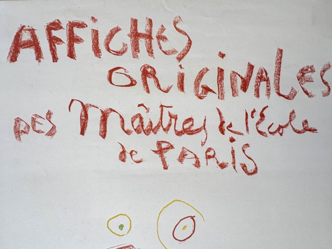 Picasso 1959 – Affiche originale Mourlot – École de Paris – Vélin
