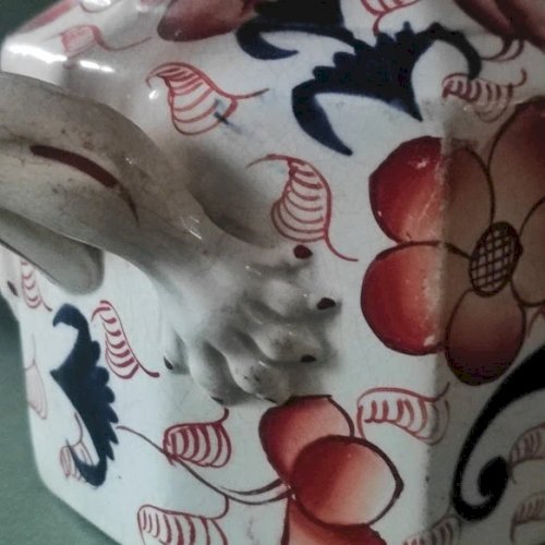 Pichet ancien Anglais, style géorgien, motif gallois Bethesda, XIXème siècle