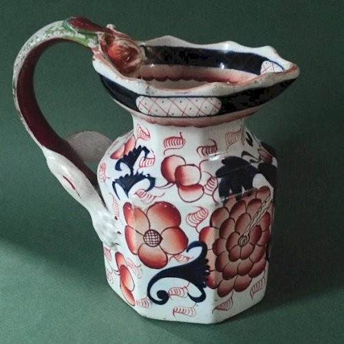 Pichet ancien Anglais, style géorgien, motif gallois Bethesda, XIXème siècle