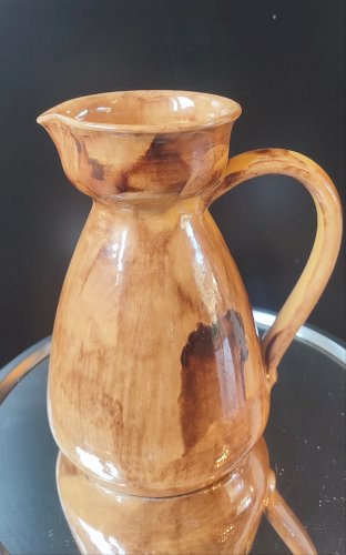 Pichet ancien céramique rustique . Années 50/70